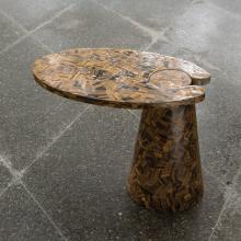  9.92392 - Cone Cantilever Table-Tigereye